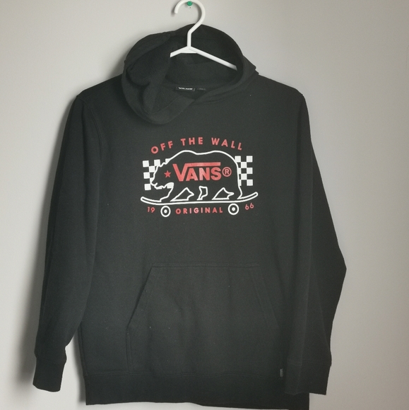 Vans Other - *2/$12* Vans Off THE Wall Logo Checkered Hoodie